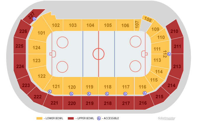 Du Hockey Arena Seating Chart