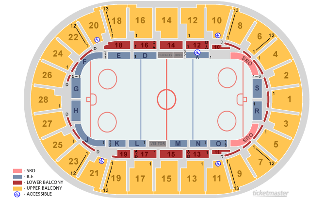 Amsoil Arena Hockey Seating Chart