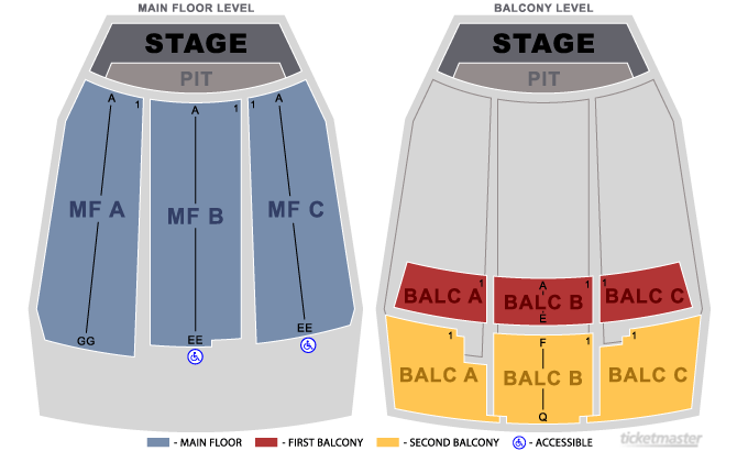 Decc Symphony Hall Seating Chart